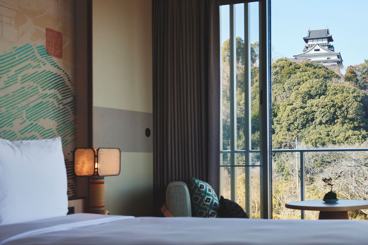 Standardzimmer, 2 Einzelbetten (Castle View, Furnished Balcony) | Ausblick vom Zimmer