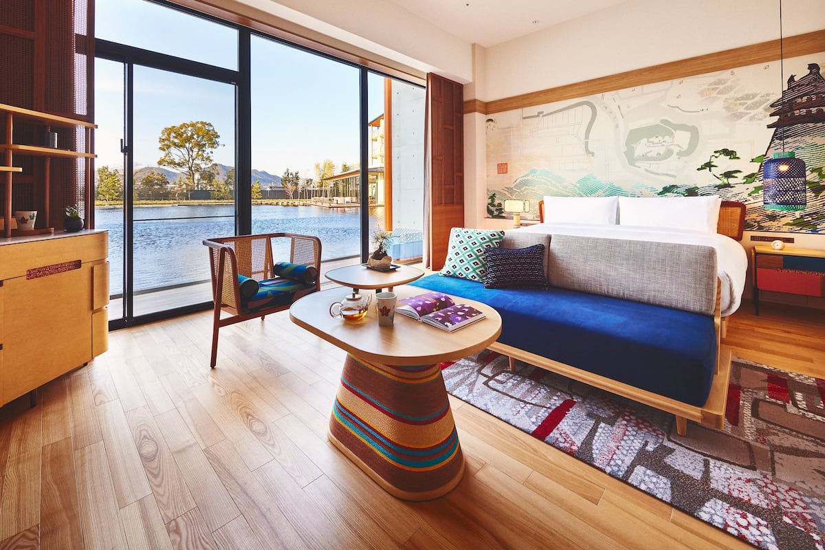 Suite, 1 King-Bett, Gartenblick