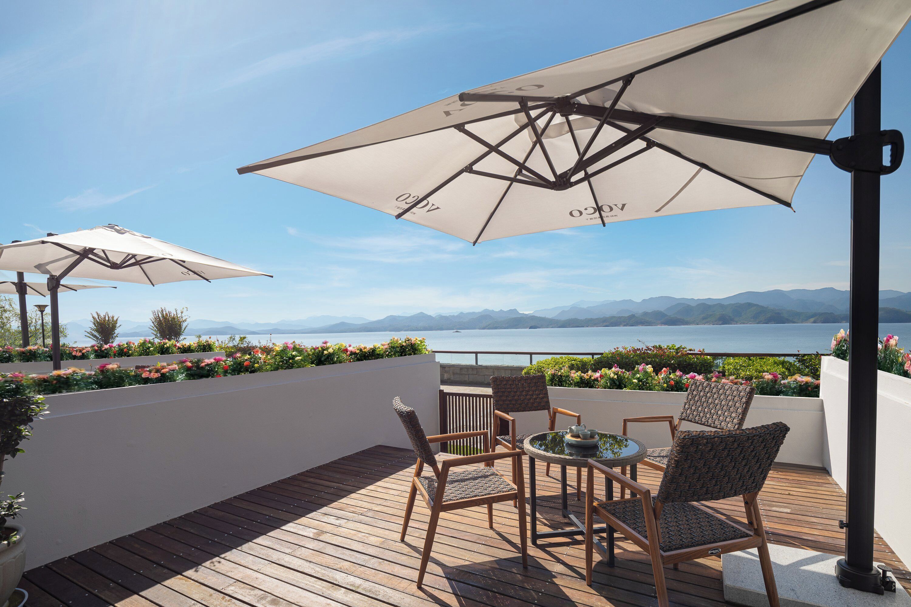 Premium bedding, down comforters, pillowtop beds, minibar