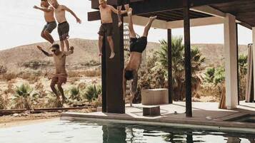 Außenpool, beheizter Pool