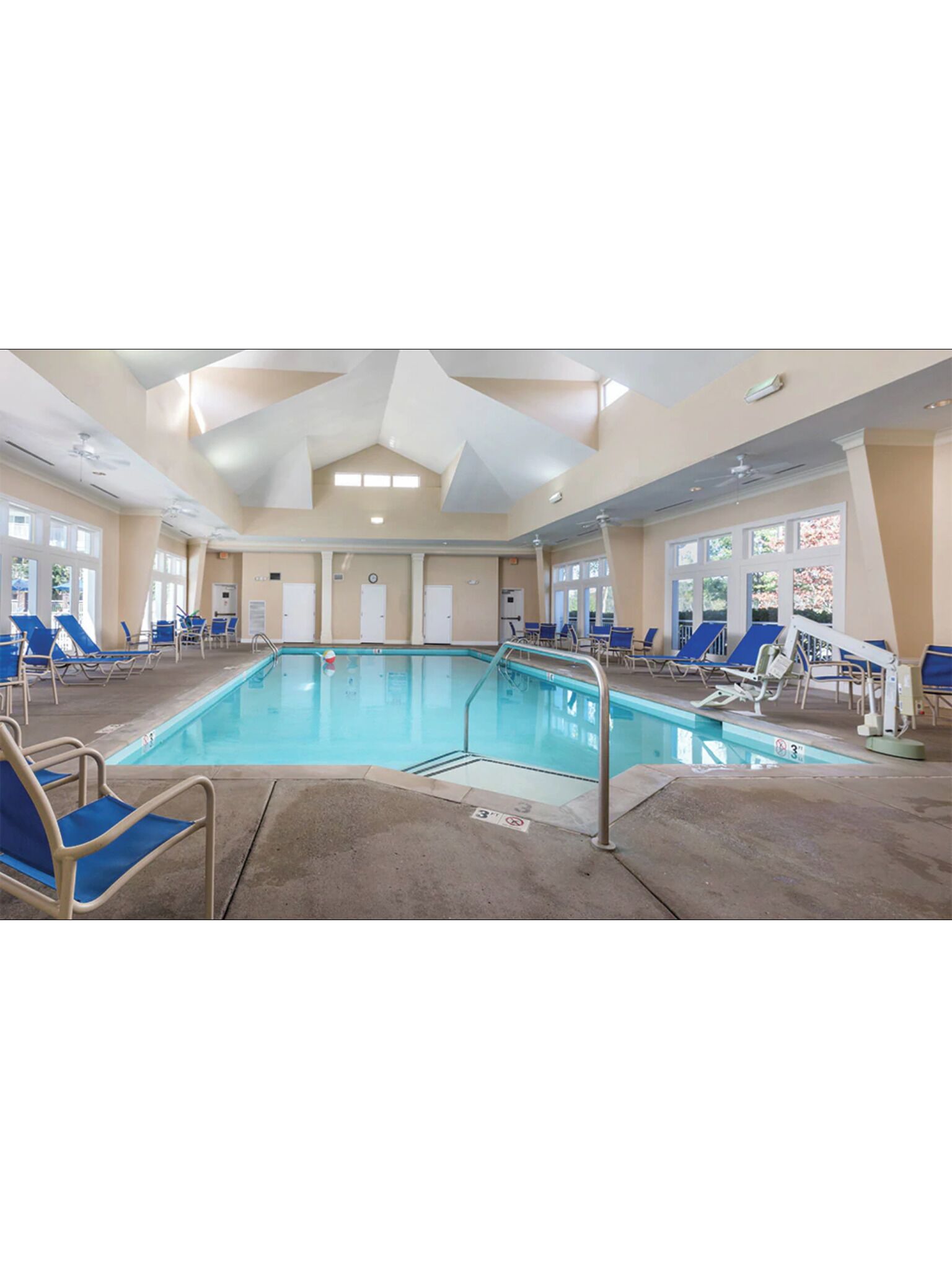 Indoor pool, outdoor pool