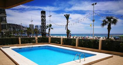 First line of beach special for families