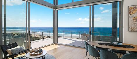 Penthouse, 4 Bedrooms | Living area