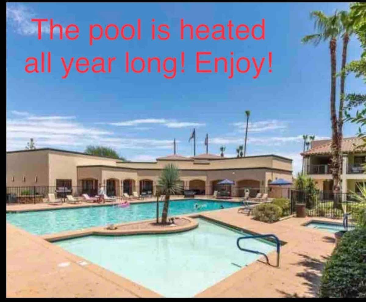 6 Central Scottsdale 1B1B with pool and hotTub 