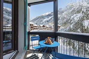 Balcony - Cham Sud Balme102 Centre Studio Near Cable Cars, Chamonix, France (Chamonix)