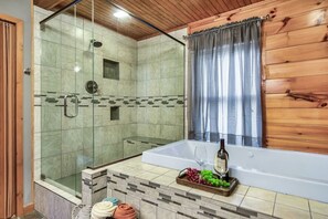 Ensemble baignoire-douche, séchoir à cheveux