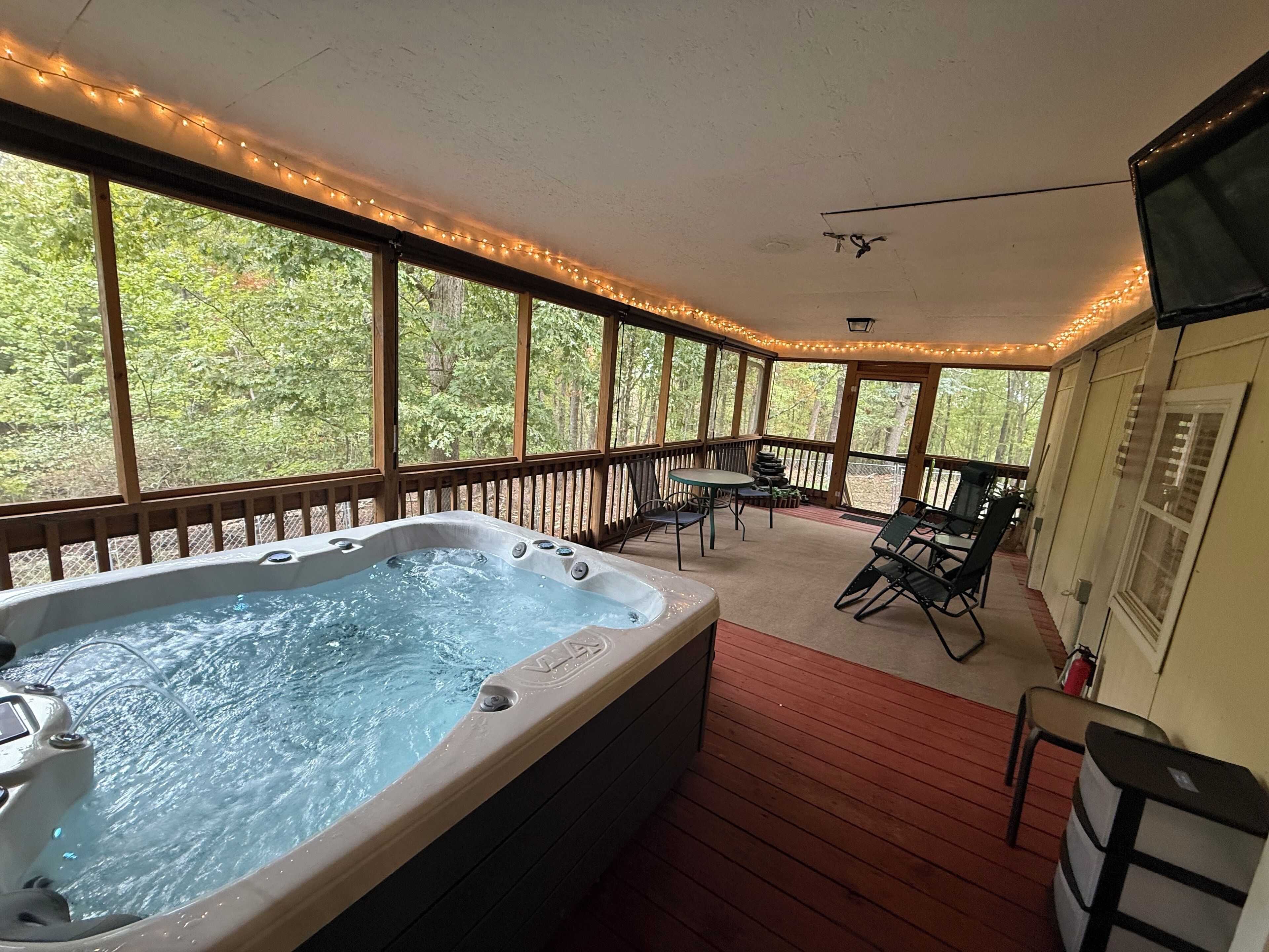 Bain à remous intérieur