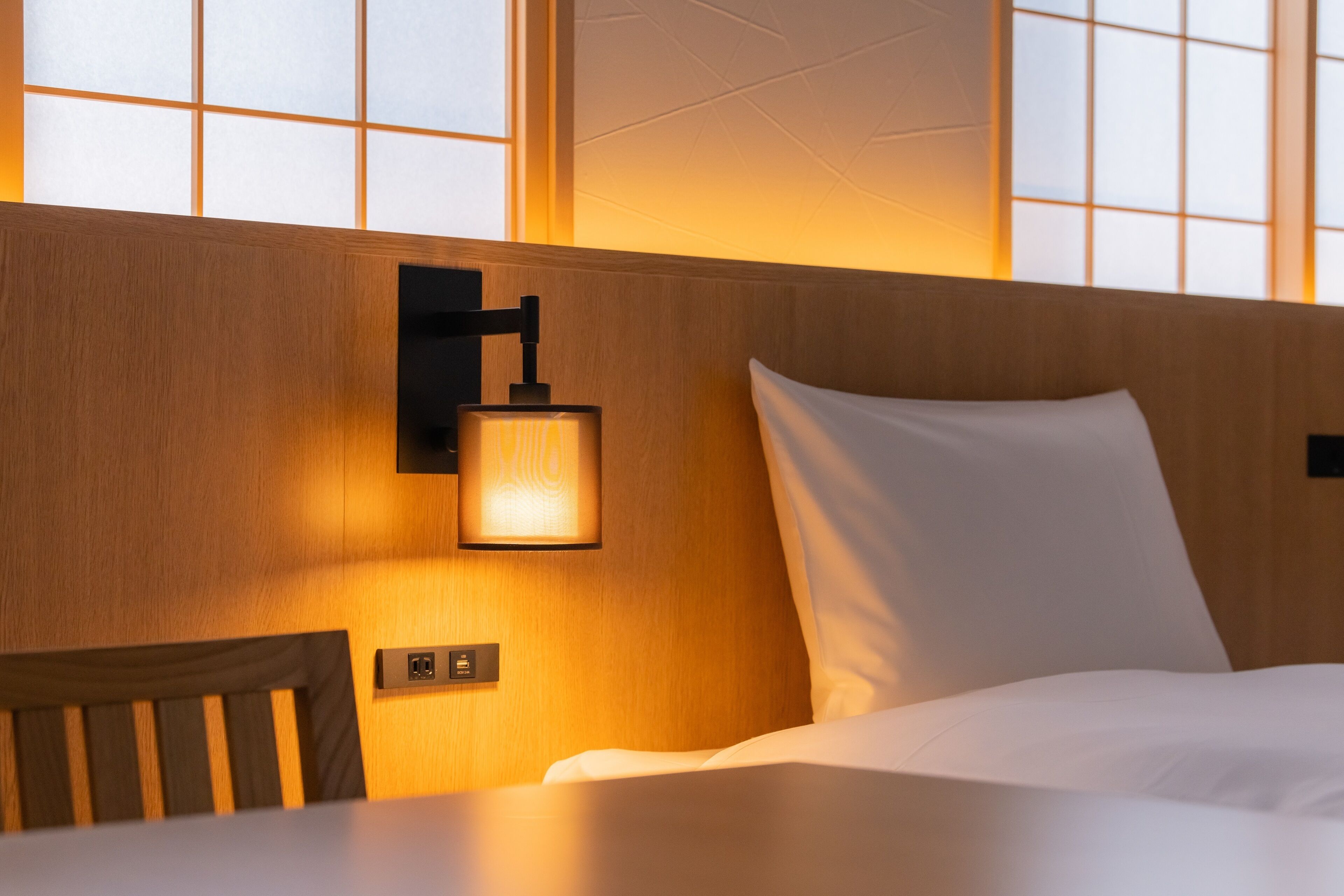 japanese style modern twin room a, non smoking | 1 bedroom, iron/ironing board, free wifi, bed sheets