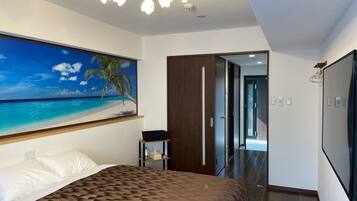 1 多间卧室、免费 WiFi、床单