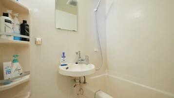 Hair dryer, towels