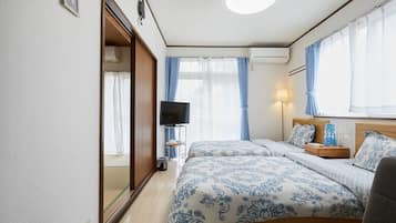 2 chambres, bureau, fer et planche à repasser, Wi-Fi gratuit