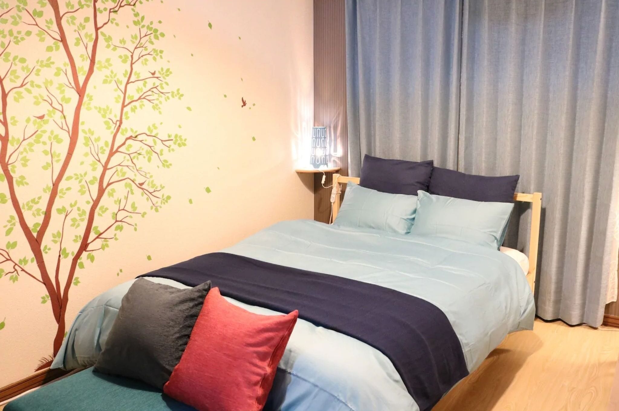 2 多间卧室、办公桌、熨斗/熨衣板、免费 WiFi