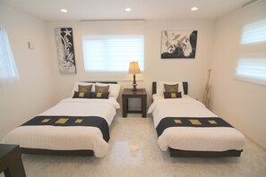 2 bedrooms, desk, free WiFi, bed sheets - Convenient location near the sea a diving spot a / Kunigami-gun Okinawa (Kunigami-gun)