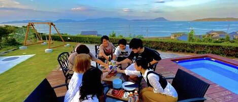 Udendørs spisemuligheder