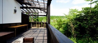 The openair bath includes Goemon bath  indoor ba / Aso-gun Kumamoto