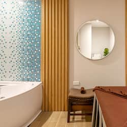 Sauna, steam room, body treatments, aromatherapy, body scrubs