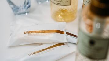 Haartrockner, Handtücher