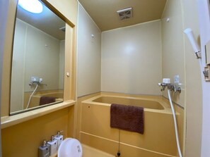 Hair dryer, towels