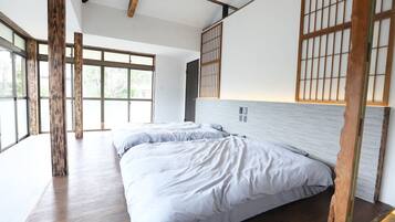 3 間睡房、書桌、免費 Wi-Fi、床單