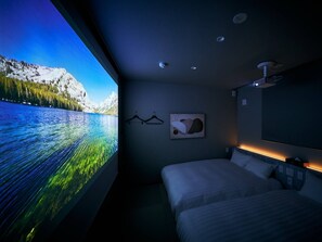 2 間睡房、書桌、免費 Wi-Fi、床單