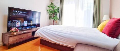 1 chambre, Wi-Fi gratuit, draps fournis