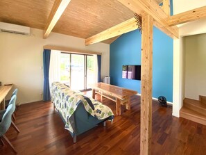 Uitzicht vanuit accommodatie