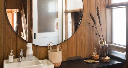 There is a view of Mt Asama Slowly on the terrac / Kitasaku-gun Nagano