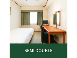 1 bedroom, desk, free WiFi, bed sheets - No smoking Semidouble / Fukuoka Fukuoka (Fukuoka)