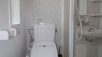 Hair dryer, towels