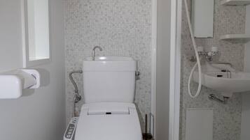 Hair dryer, towels