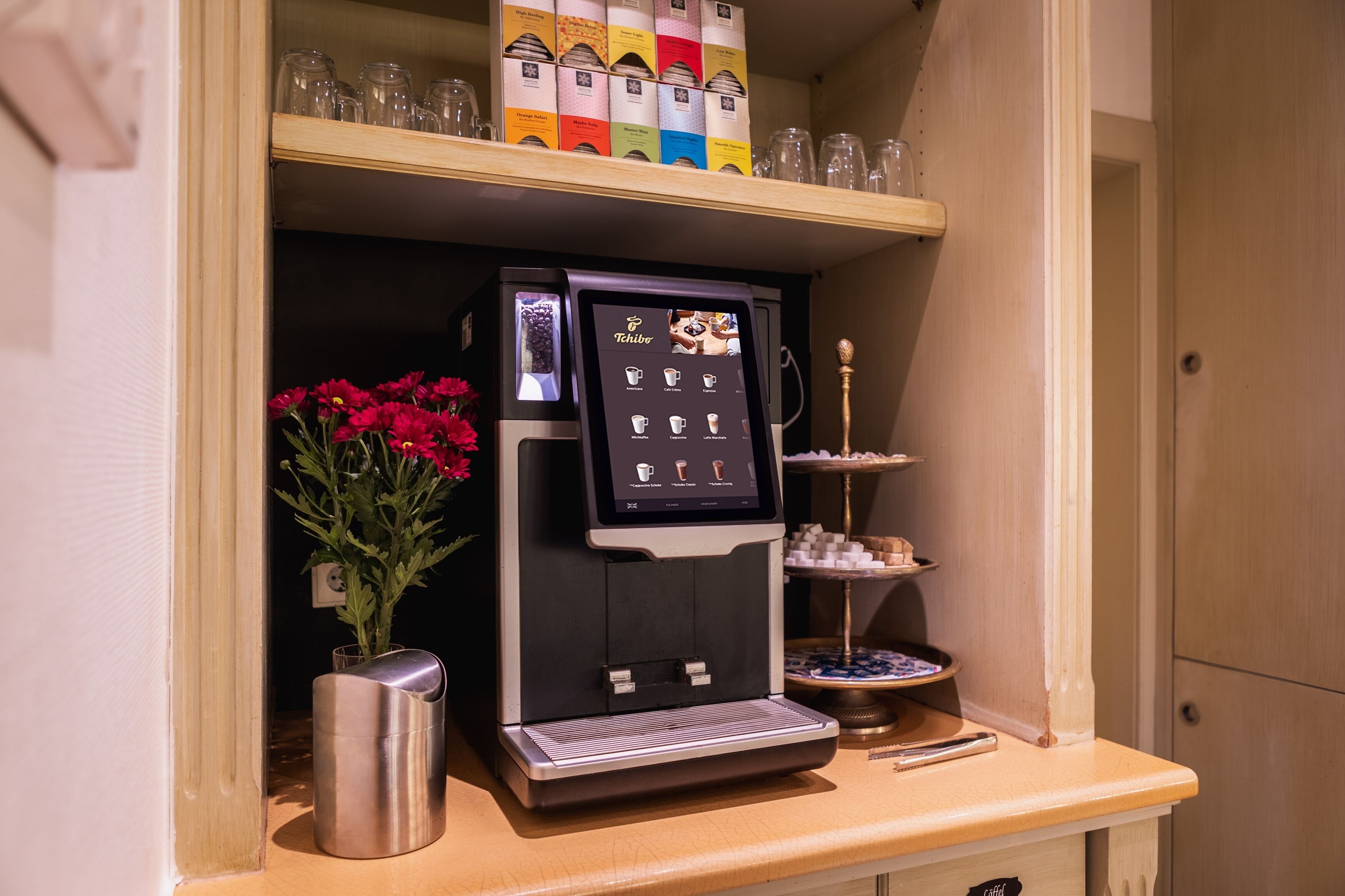 daily buffet breakfast (eur 16.80 per person)