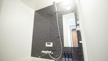 Hair dryer, towels