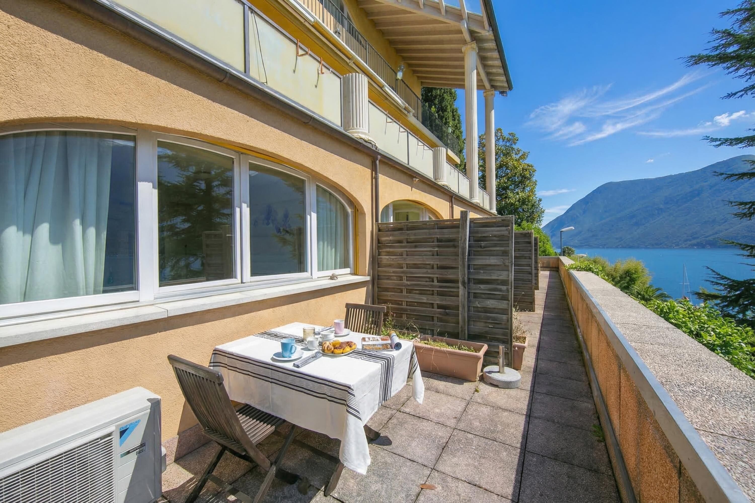 Standard Studio, Mountain View (Orchidea Apt. 4 Front Lake) | Outdoor dining