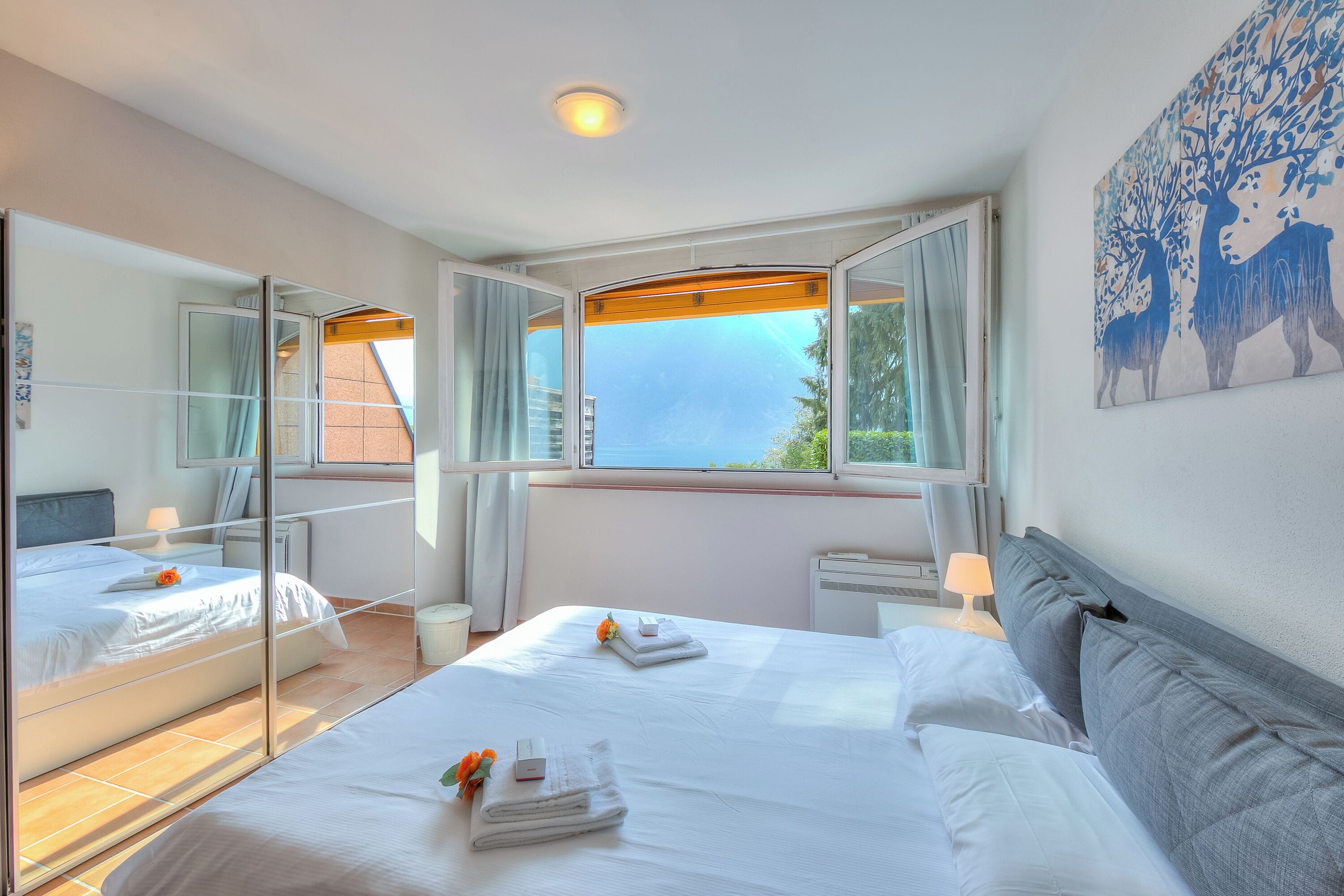 Studio Standard, vue montagne (Gelsomino Apt. 5 Front Lake)