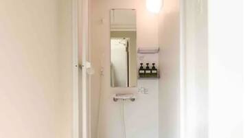 Hair dryer, towels
