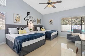 4 quartos, ferros/tábuas de passar roupa, berço de viagem, Wi-Fi