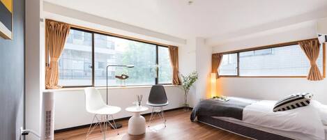 2 chambres, bureau, Wi-Fi gratuit, draps fournis