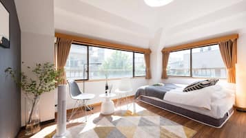 2 slaapkamers, een bureau, gratis wifi, beddengoed