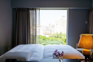 1 間睡房、熨斗/熨衫板、免費 Wi-Fi、床單