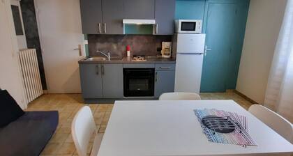 Appartement moderne T2 avec Wi-Fi en centre-ville, à proximité des Thermes de La Roche-Posay