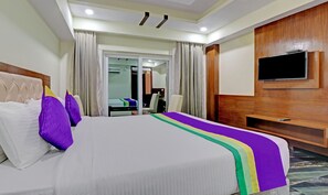 スタンダード ダブルルーム シティビュー | デスク、防音設備、アイロン / アイロン台、ベッドシーツ