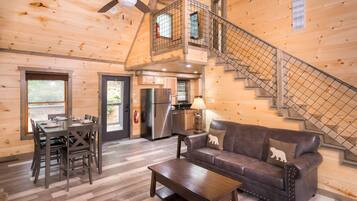 TV, fireplace, video games