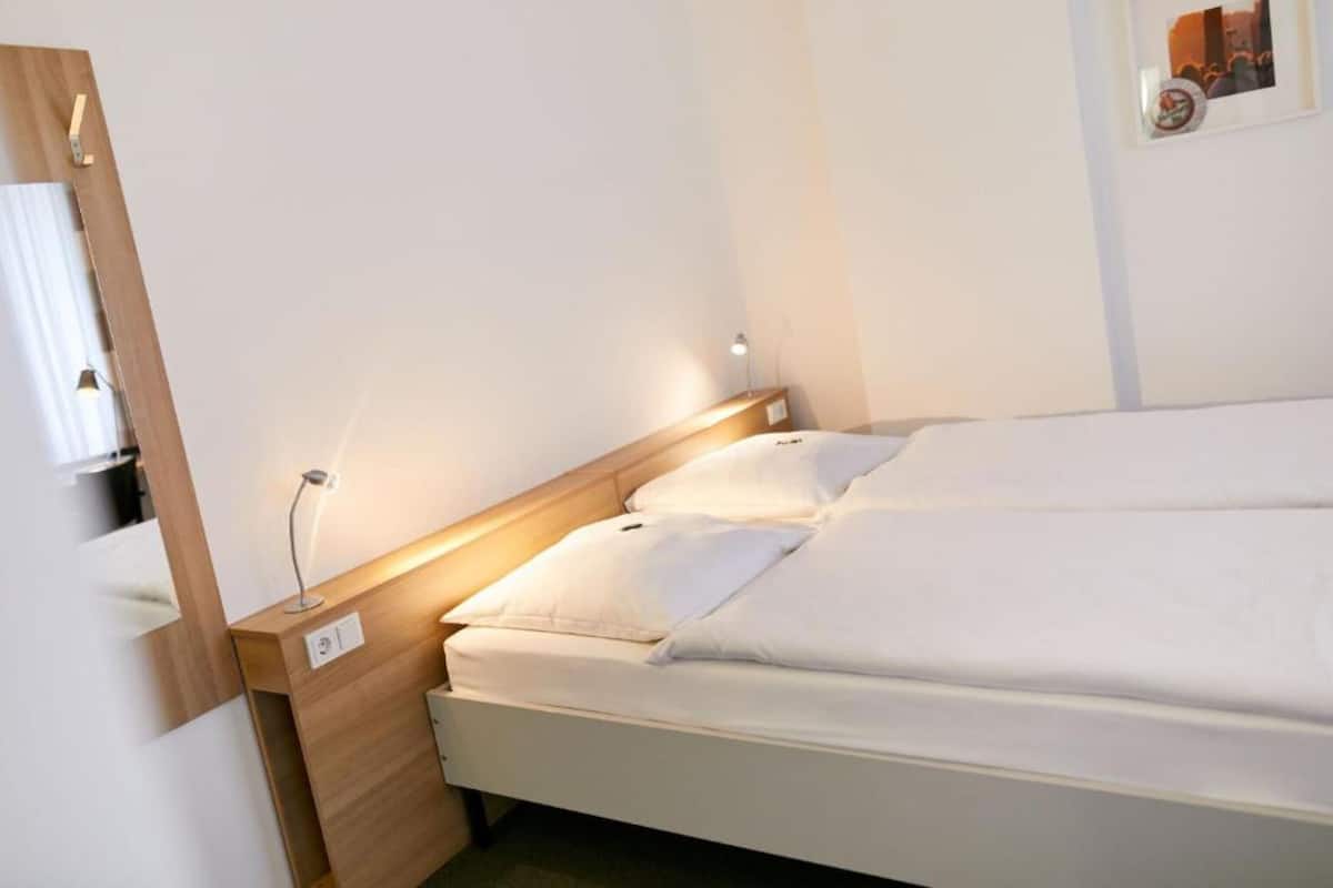 Comfort Double Room, Kitchenette | Laptop workspace, blackout curtains, soundproofing, free WiFi