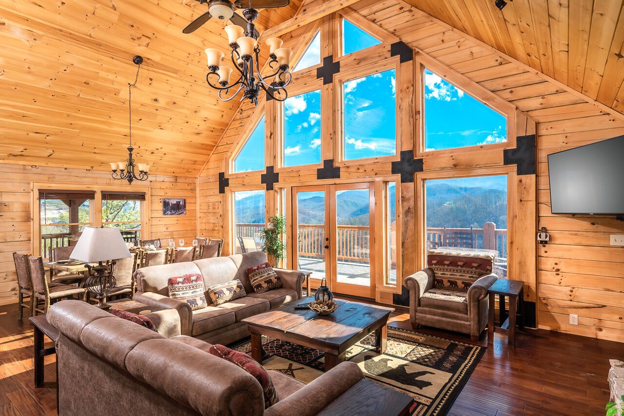TV, fireplace, video games