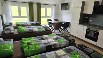 Departamento superior | 1 habitación, wifi gratis y ropa de cama