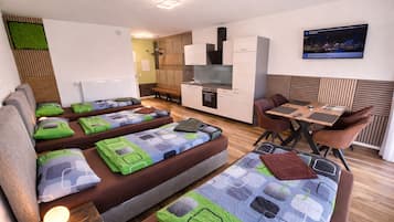 Wi-fi (inkludert) og sengetøy