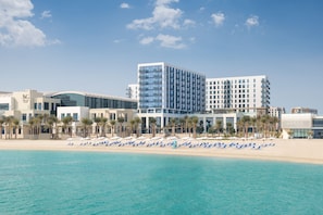 Private beach