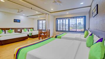 Premium Room | Iron/ironing board, bed sheets