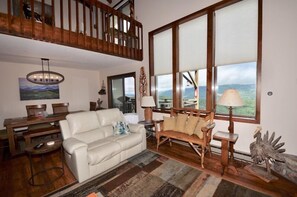 Condo, 2 Bedrooms | Living area | Smart TV, fireplace - The Crest 200c 2 Bedroom Condo by Redawning (Banner Elk)