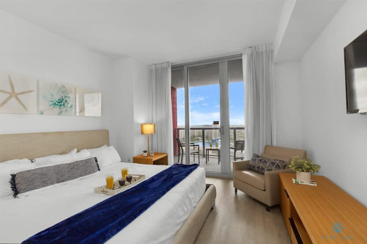 1 chambre, fer et planche à repasser, lit de bébé portatif, Wi-Fi